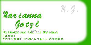 marianna gotzl business card